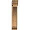 Ekena Millwork Thorton Traditional Rough Sawn Bracket w/ Offset Brace, Western Red Cedar, 8"W x 30"D x 42"H BKT0806X30X42THR01RWR - alternate 3
